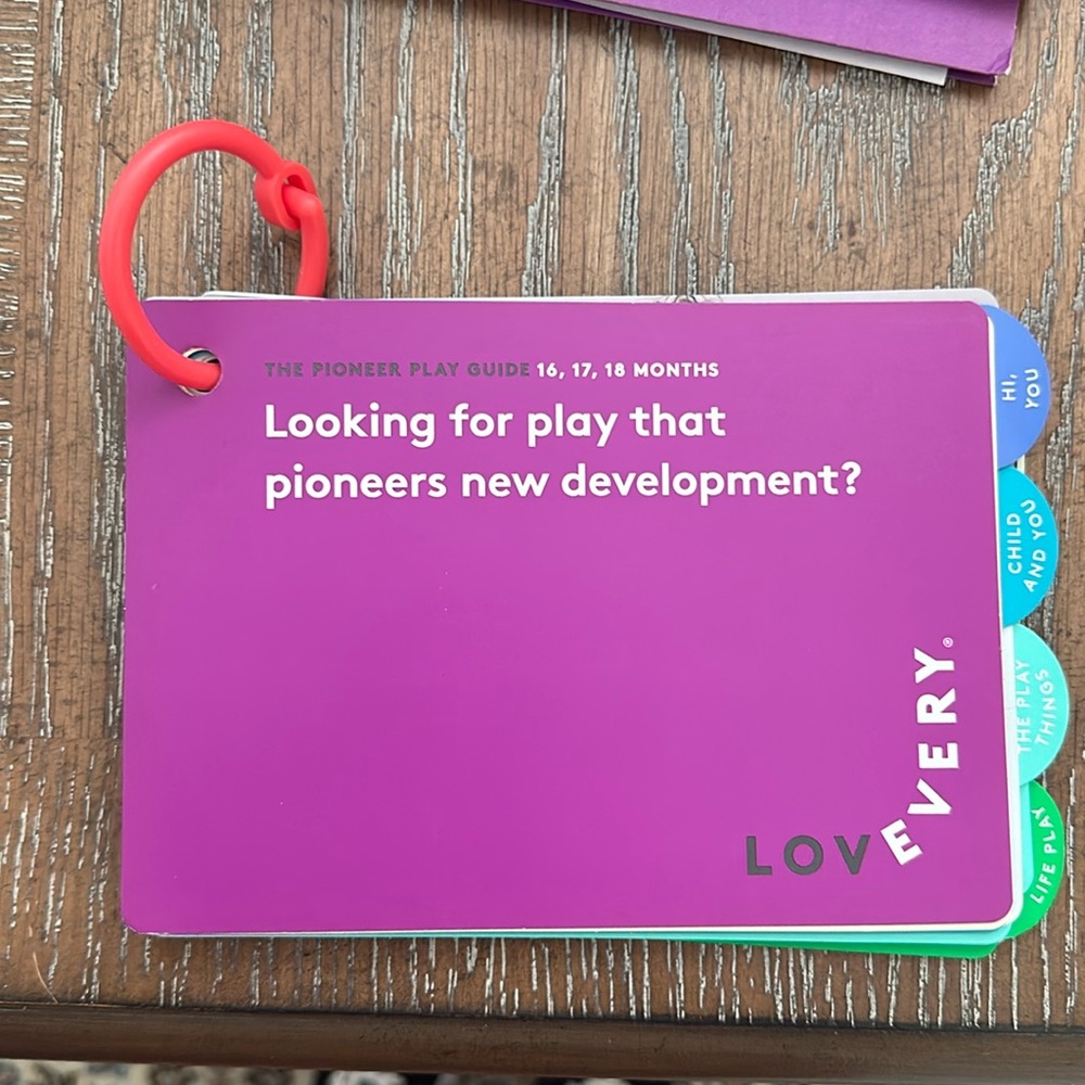Lovevery Purple Play Guide for Kids